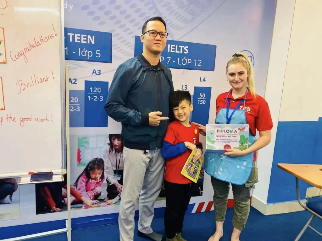 Anh Tiến Dũng (Phụ huynh bạn Pumpkin – Trí Anh)